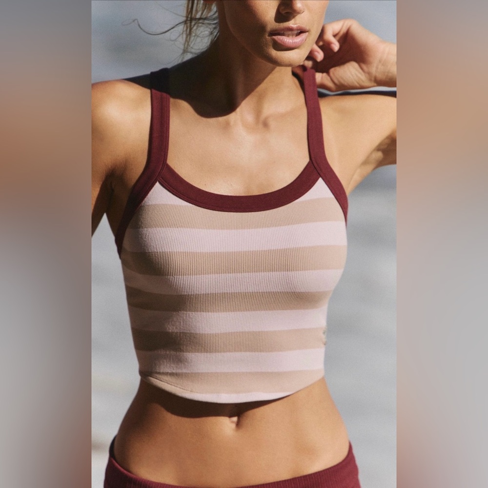 NWT FP Movement All Clear Striped Cami - Picture 4 of 6